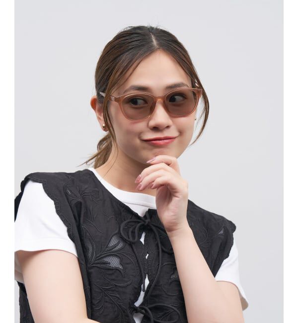  「SUNGLASSES COLLECTION ウェリントン型 サングラス | カラーレンズ 紫外線対策 UVカット」|サングラス|