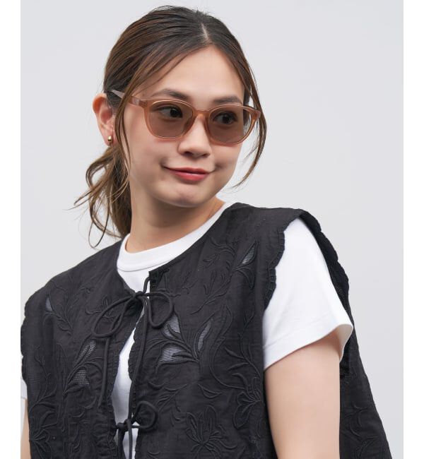  「SUNGLASSES COLLECTION ウェリントン型 サングラス | カラーレンズ 紫外線対策 UVカット」|サングラス|
