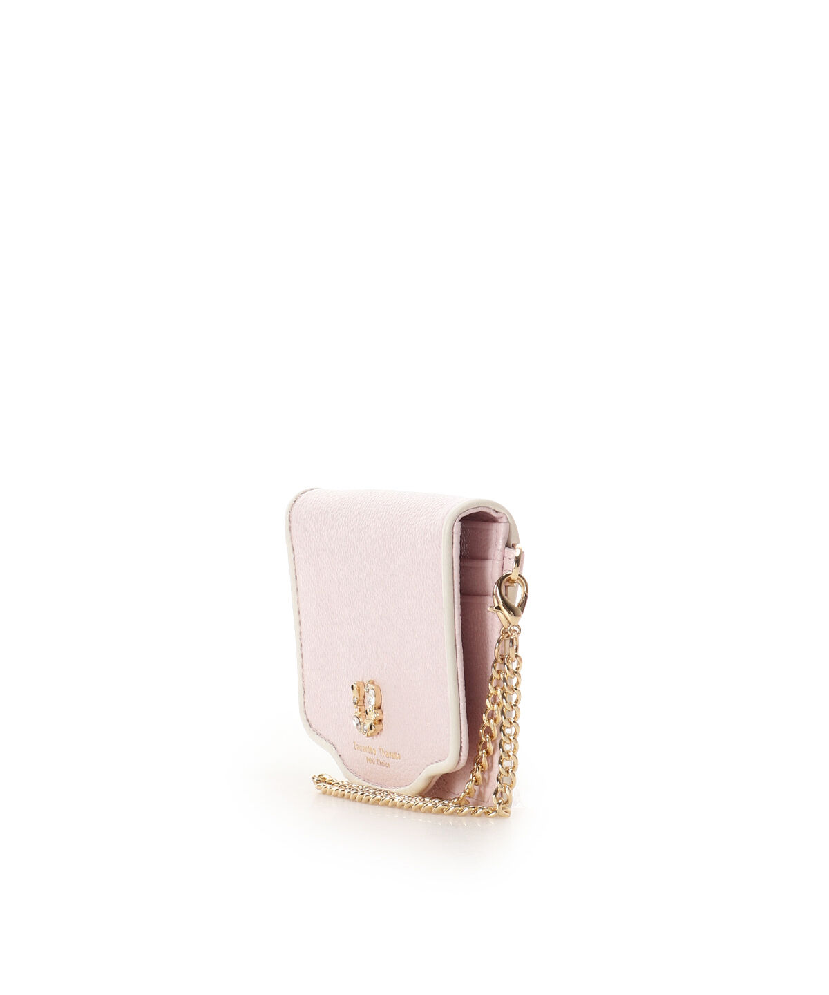 Samantha Thavasa Petit Choice「フープラインビジュー パスケース」|定期入れ|