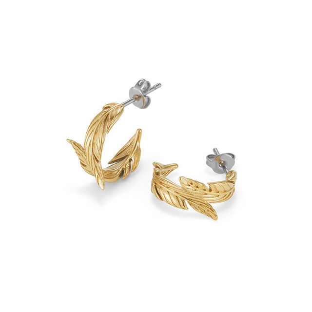 OLIVIA BURTON 「〈OLIVIA BURTON(ｵﾘﾋﾞｱﾊﾞｰﾄﾝ)〉ｼｸﾞﾈﾁｬｰ ﾌｪｻﾞｰｺﾞｰﾙﾄﾞ ﾌｰﾌﾟ ﾋﾟｱｽ」|ピアス|