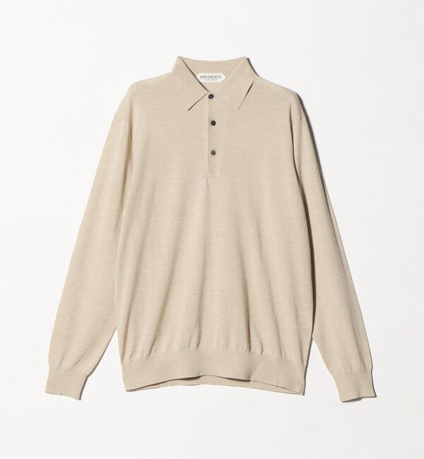 UNITED ARROWS「＜SOVEREIGN＞ハイゲージ ニットポロシャツ」|ニット・セーター|