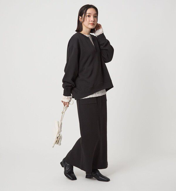 UNITED ARROWS green label relaxing「【WEB限定】＜at ease＞レース プルオーバー カットソー」|Tシャツ・カットソー|