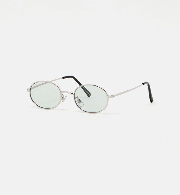 UNITED ARROWS green label relaxing「GLR オーバル メタルフレーム ファッション用グラス」|メガネ|
