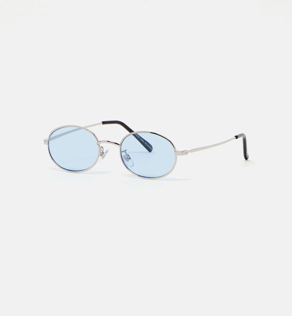 UNITED ARROWS green label relaxing「GLR オーバル メタルフレーム ファッション用グラス」|メガネ|