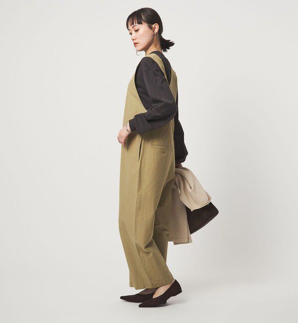 UNITED ARROWS green label relaxing「オルマイ LI/MIX オールインワン マシンウォッシャブル ストレッチ 吸水速乾 接触冷感」|オールインワン|