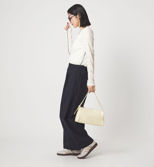 UNITED ARROWS green label relaxing「【WEB限定】＜at ease＞シアーテレコ ロングスリーブ カットソー」|Tシャツ・カットソー|
