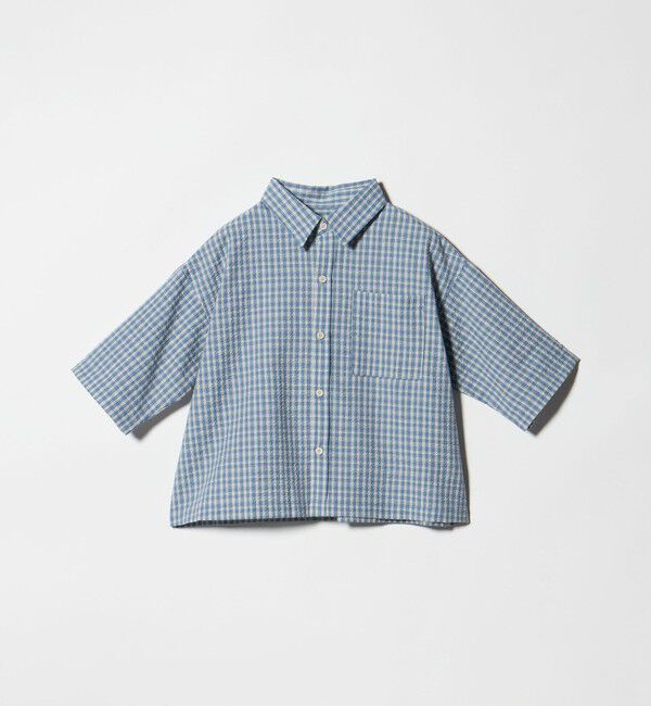 UNITED ARROWS green label relaxing「チェック シャツ / キッズ  140cm-160cm」|シャツ・ブラウス|