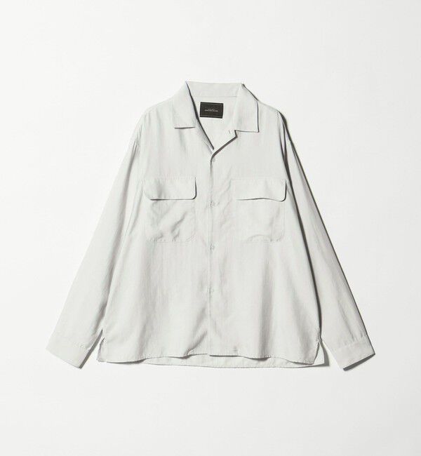 UNITED ARROWS green label relaxing「ナイロン ツイル オープンカラー シャツ ブルゾン -撥水-」|シャツ・ブラウス|