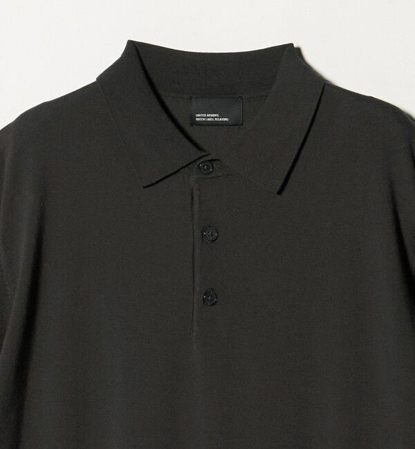 UNITED ARROWS green label relaxing「【WEB限定】JUST fit ジャケイン ニット 半袖 ポロシャツ」|ポロシャツ|