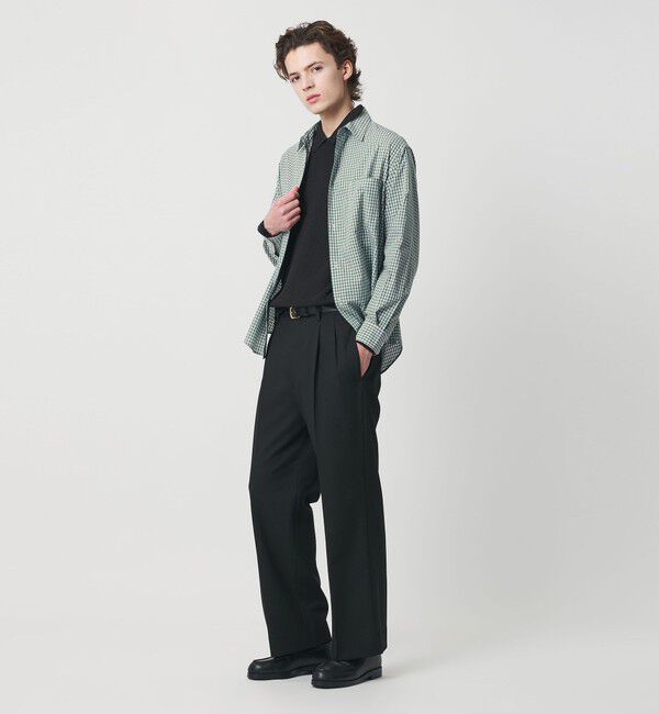 BEAUTY&YOUTH UNITED ARROWS「ブロード チェック レギュラー シャツ FORM型 」|シャツ・ブラウス|