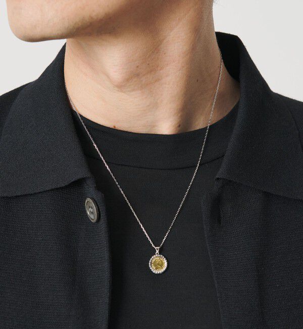 BEAUTY&YOUTH UNITED ARROWS「BRASS コイン  ネックレス」|ネックレス|その他1