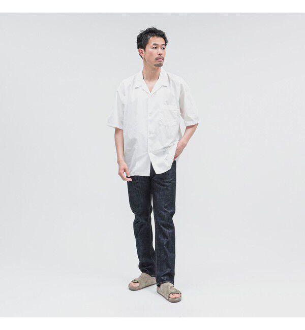 BEAMS「ベーシック ストレッチ デニムパンツ」|デニム|
