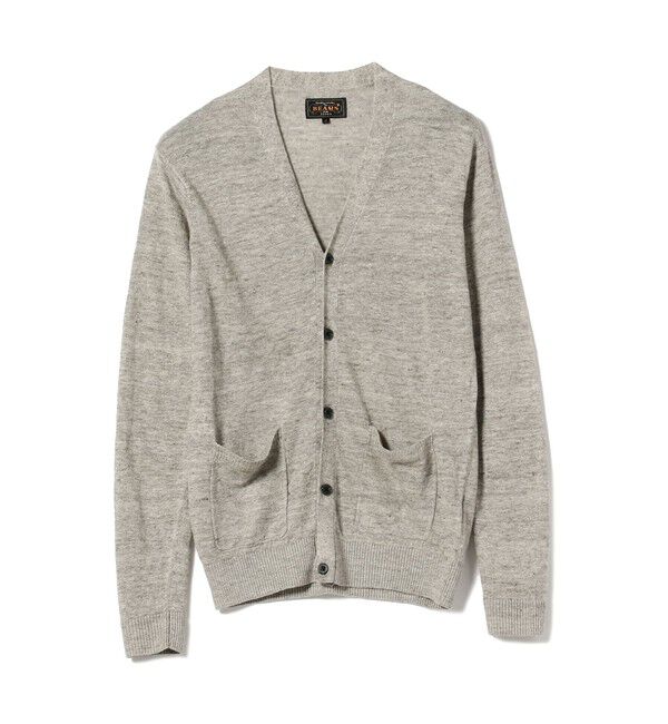 BEAMS PLUS「Cardigan Linen」|ニット・セーター|