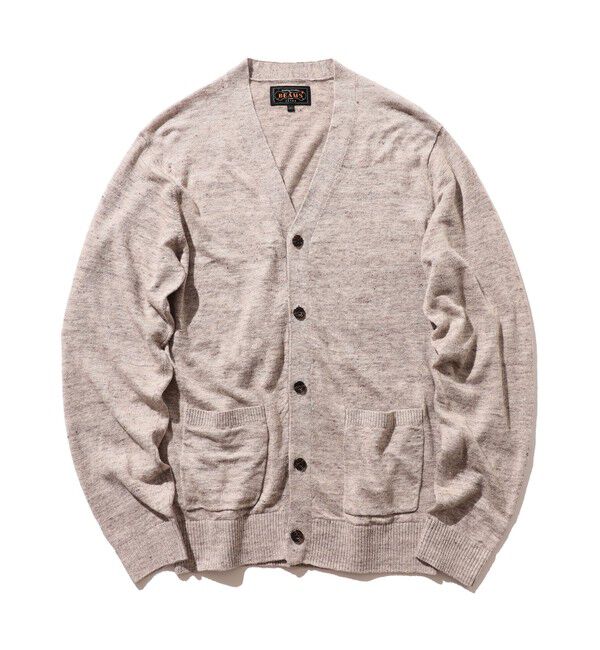 BEAMS PLUS「Cardigan Linen」|ニット・セーター|