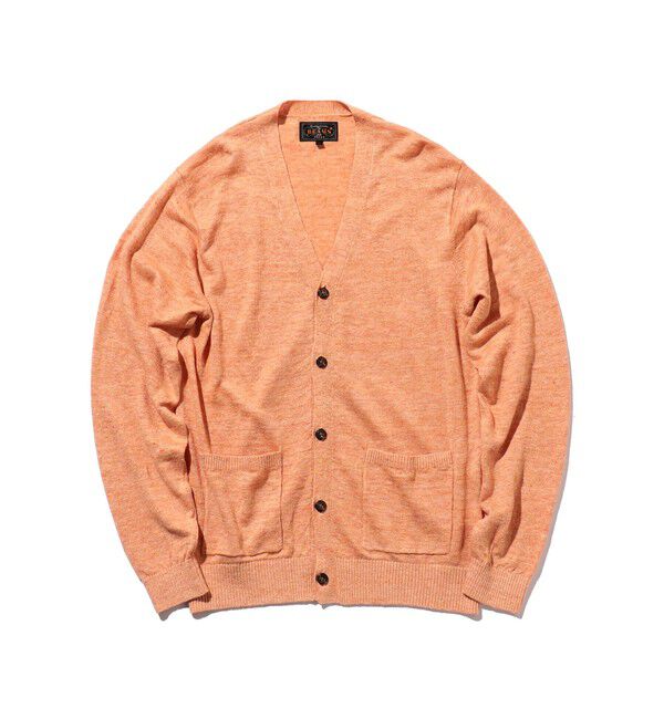 BEAMS PLUS「Cardigan Linen」|ニット・セーター|