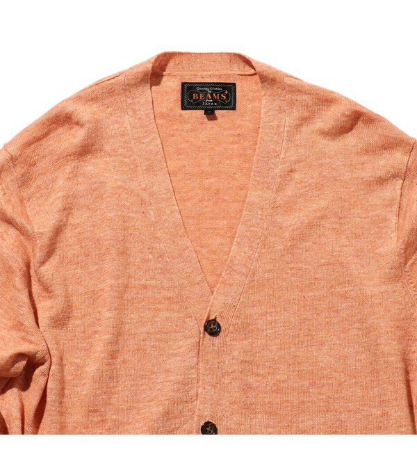 BEAMS PLUS「Cardigan Linen」|ニット・セーター|