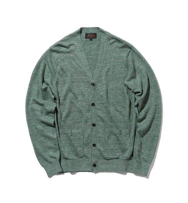 BEAMS PLUS「Cardigan Linen」|ニット・セーター|