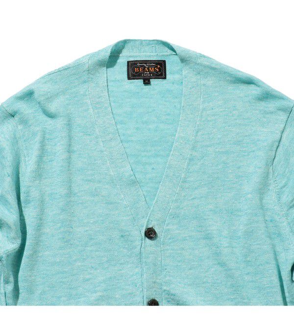 BEAMS PLUS「Cardigan Linen」|ニット・セーター|