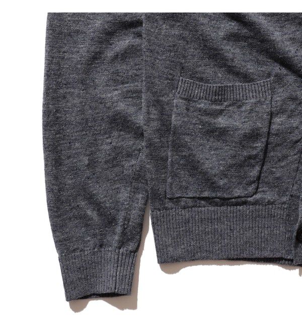 BEAMS PLUS「Cardigan Linen」|ニット・セーター|