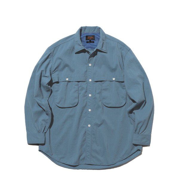 BEAMS PLUS「Adventure Shirt Ⅳ Seersucker Gingham」|シャツ・ブラウス|
