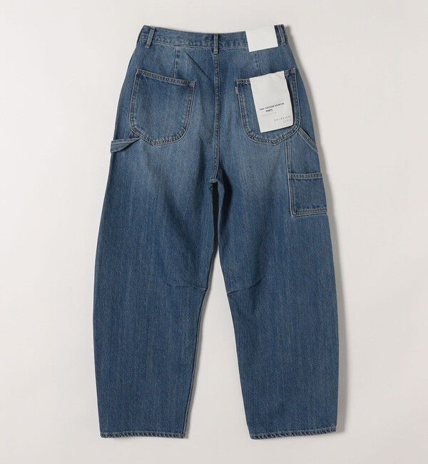 SHIPS any「《一部追加予約》SHIPS any:〈洗濯機可能〉コクーンペインター デニムパンツ［SHIPS any DENIM］」|デニム|