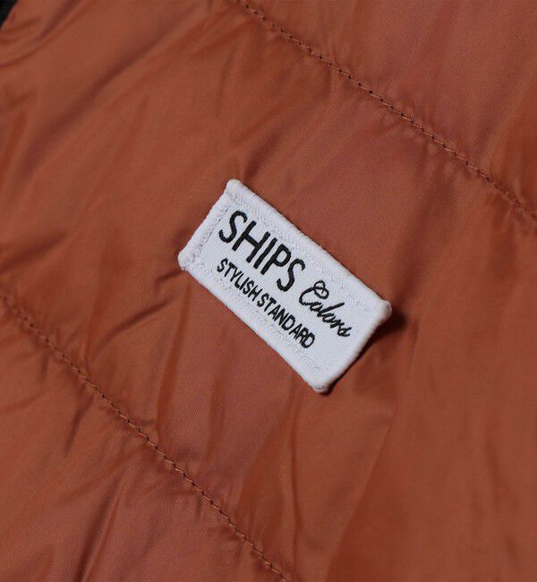 SHIPS Colors 「【SHIPS Colors別注】FIRST DOWN:〈撥水・洗濯機可能〉ライト ダウン ブルゾン◇」|ダウン|