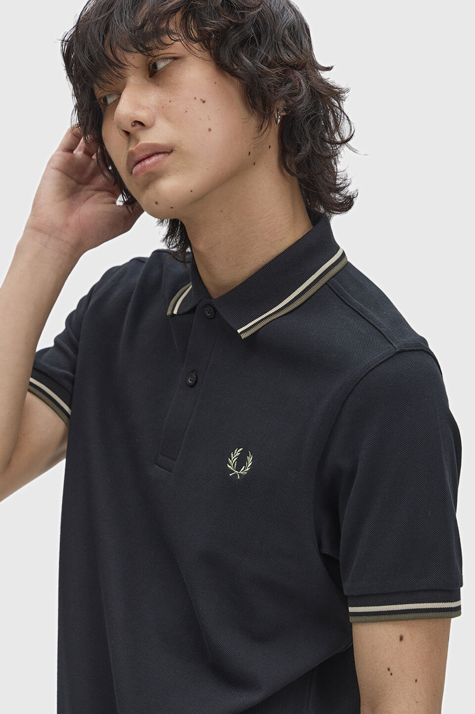 FRED PERRY 「The Fred Perry Shirt M3600／フレッドペリー ポロシャツ M3600」|ポロシャツ|BLACK