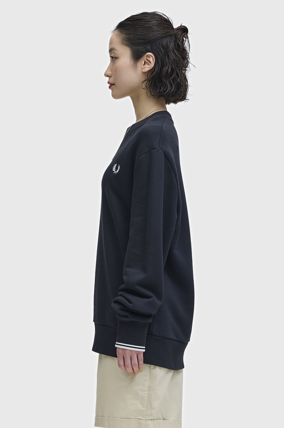 FRED PERRY 「Crew Neck Sweatshirt／フレッドペリースウェットシャツ」|Tシャツ・カットソー|