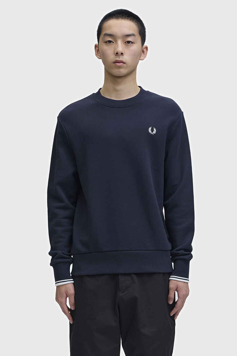 FRED PERRY 「Crew Neck Sweatshirt／フレッドペリースウェットシャツ」|Tシャツ・カットソー|