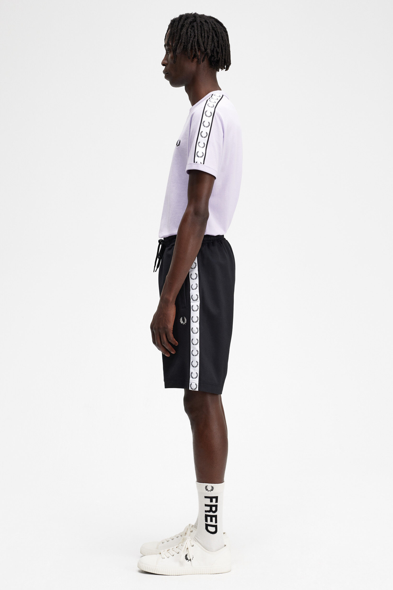 FRED PERRY 「Taped Tricot Shorts／トラックショートパンツ」|その他|