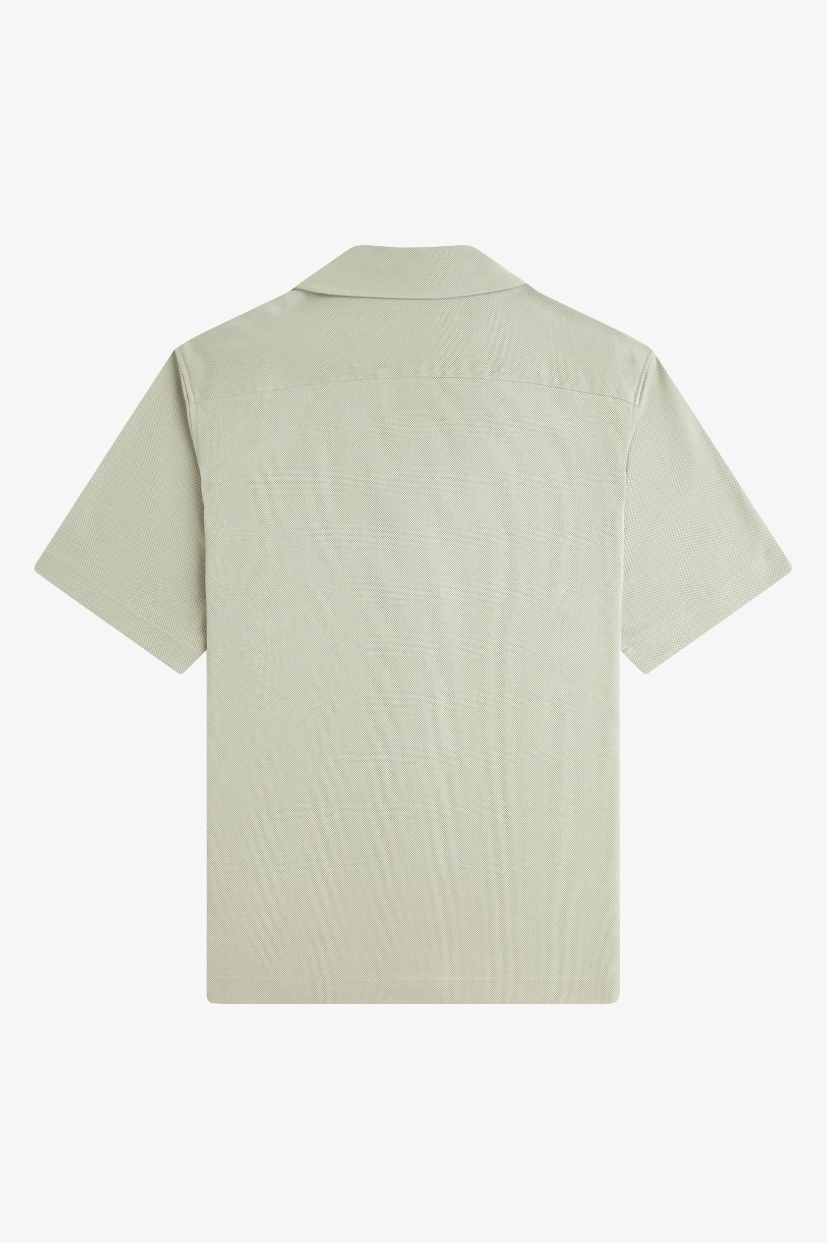 FRED PERRY 「Compress Mesh Revere Collar Shirt／メッシュオープンカラーシャツ」|シャツ・ブラウス|