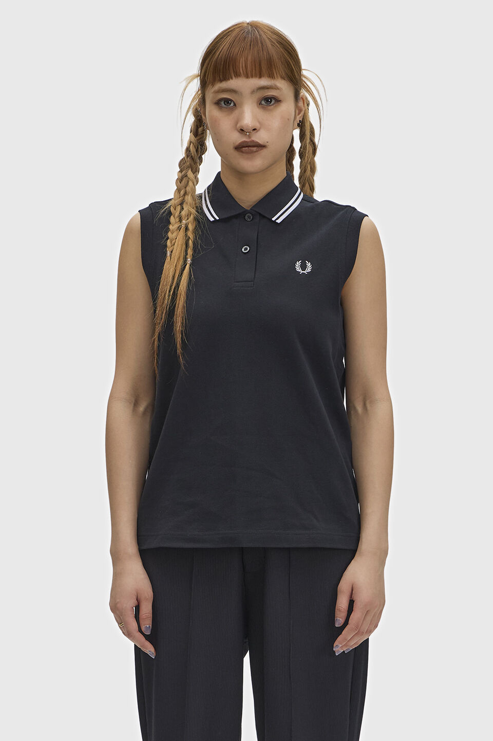 FRED PERRY 「The Fred Perry Shirt G7200／フレッドペリーノースリーブポロシャツ G7200」|Tシャツ・カットソー|