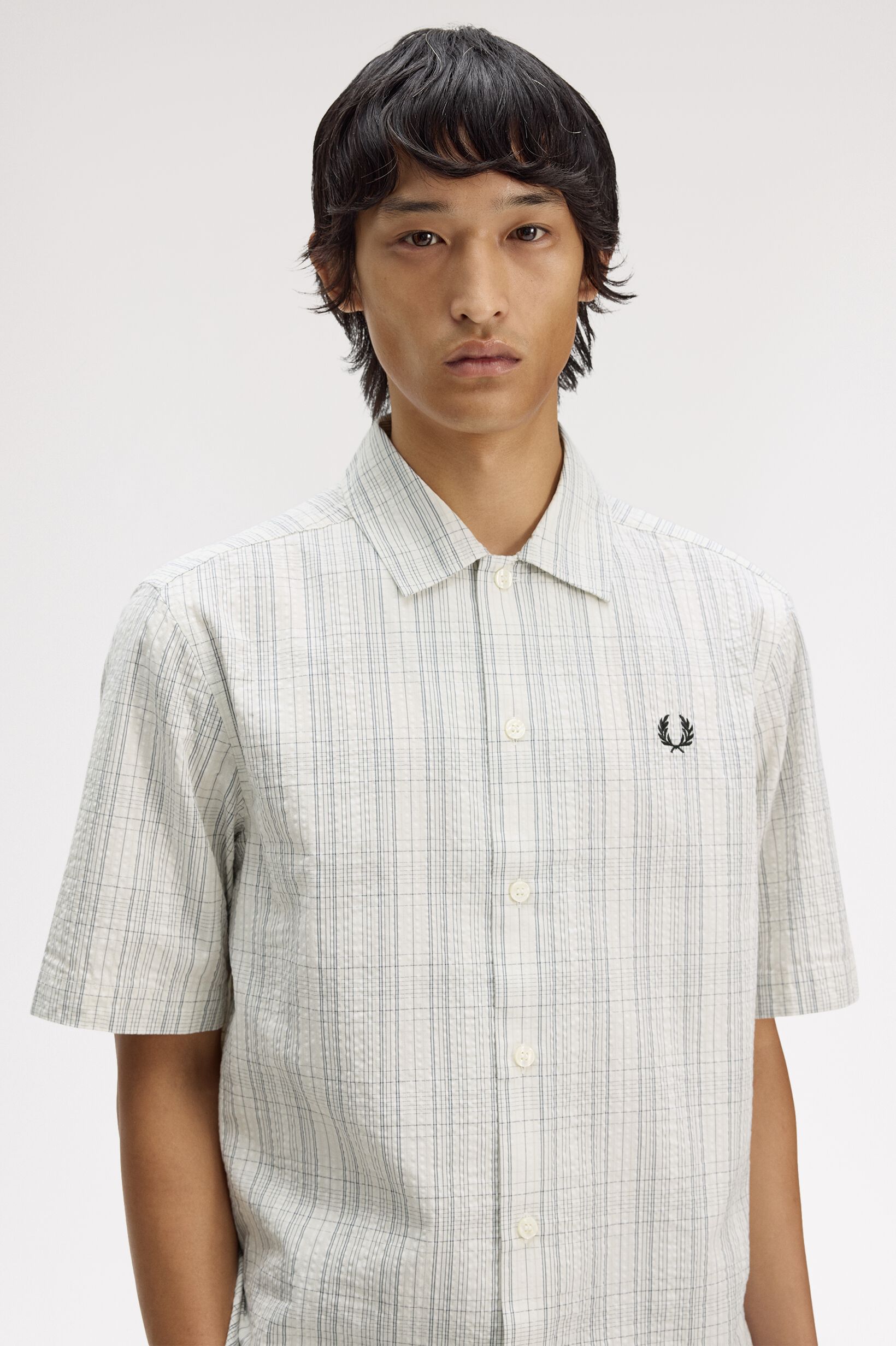 FRED PERRY 「Seersucker Check Shirt／シアサッカーチェックシャツ」|シャツ・ブラウス|