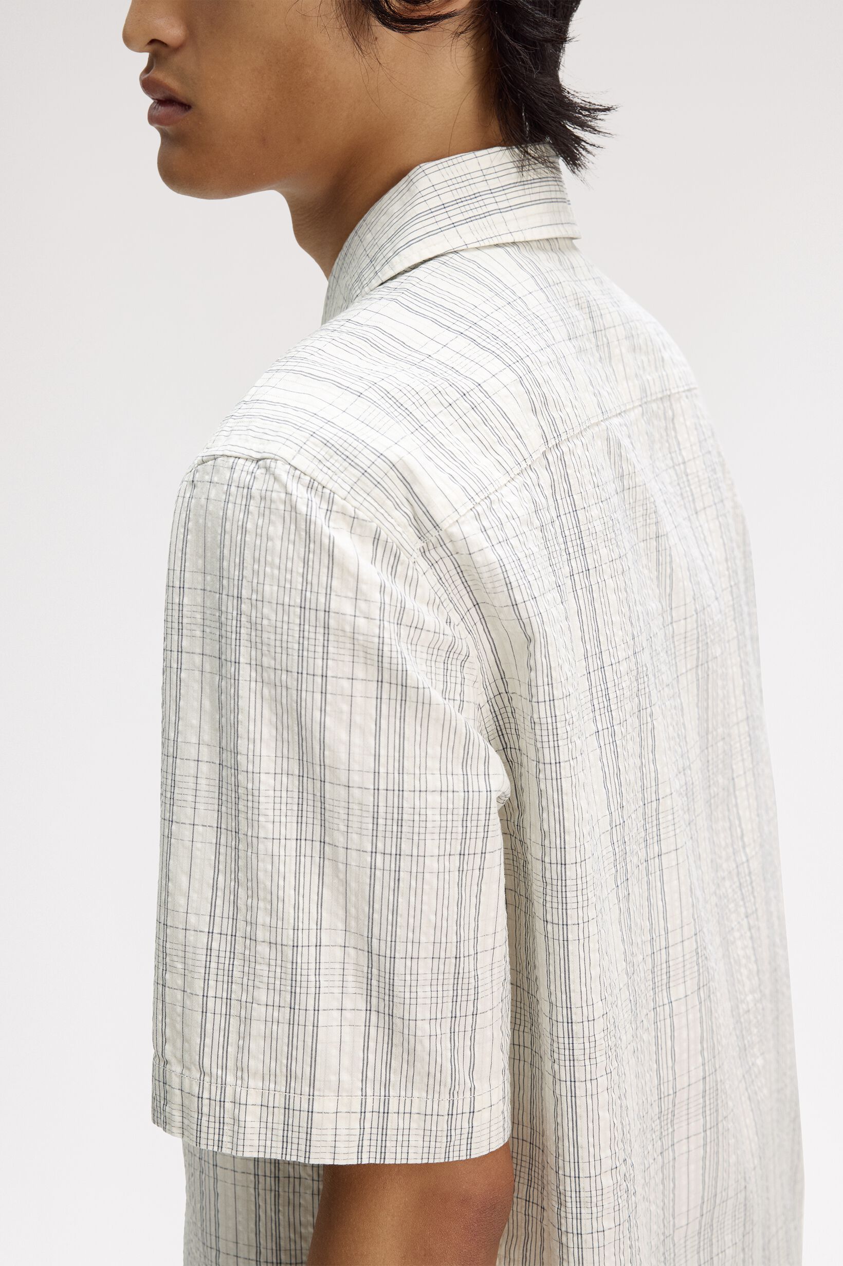 FRED PERRY 「Seersucker Check Shirt／シアサッカーチェックシャツ」|シャツ・ブラウス|