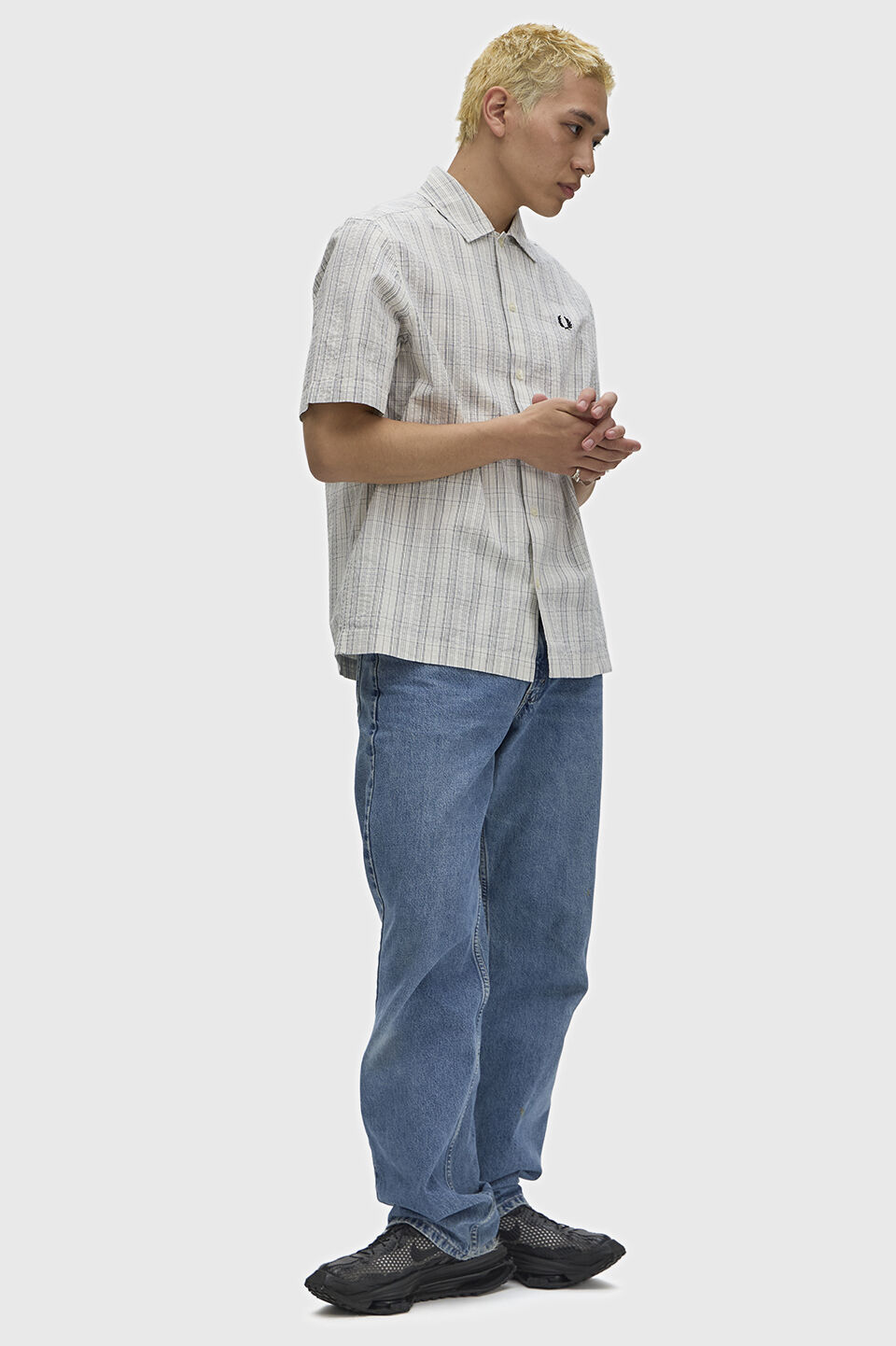 FRED PERRY 「Seersucker Check Shirt／シアサッカーチェックシャツ」|シャツ・ブラウス|