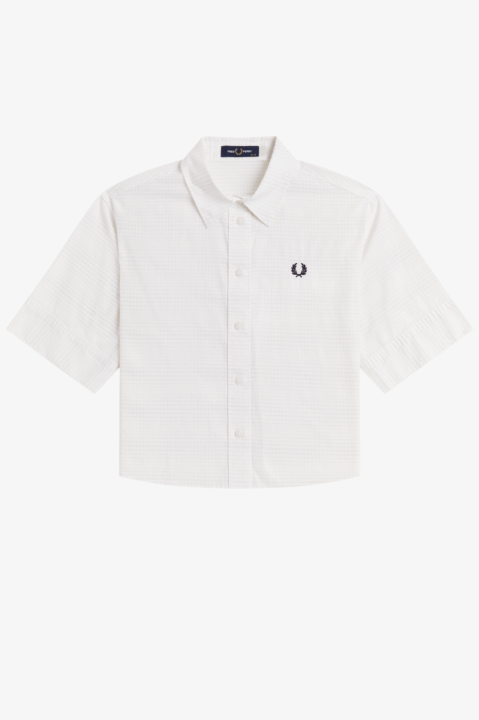 FRED PERRY 「Open Weave Chequerboard Shirt／オープンウィーブチェッカーボードシャツ」|シャツ・ブラウス|