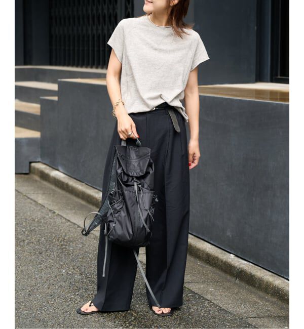 OUTDOOR PRODUCTS Usual Things「≪予約≫追加 スラブストレッチフレンチスリーブTEE」|Tシャツ・カットソー|