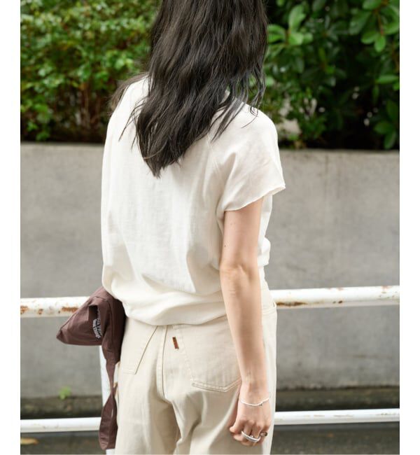 OUTDOOR PRODUCTS Usual Things「≪予約≫追加 スラブストレッチフレンチスリーブTEE」|Tシャツ・カットソー|