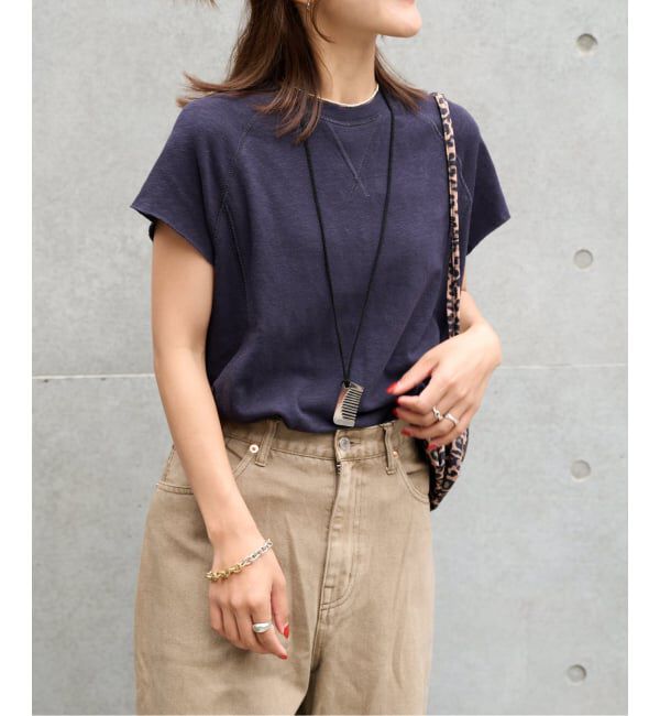 OUTDOOR PRODUCTS Usual Things「≪予約≫追加 スラブストレッチフレンチスリーブTEE」|Tシャツ・カットソー|