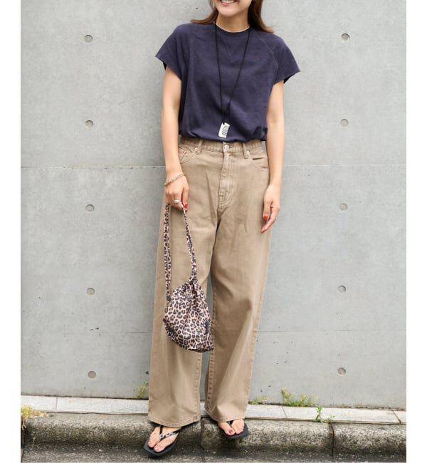OUTDOOR PRODUCTS Usual Things「≪予約≫追加 スラブストレッチフレンチスリーブTEE」|Tシャツ・カットソー|