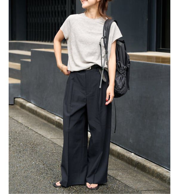 OUTDOOR PRODUCTS Usual Things「≪予約≫追加 スラブストレッチフレンチスリーブTEE」|Tシャツ・カットソー|