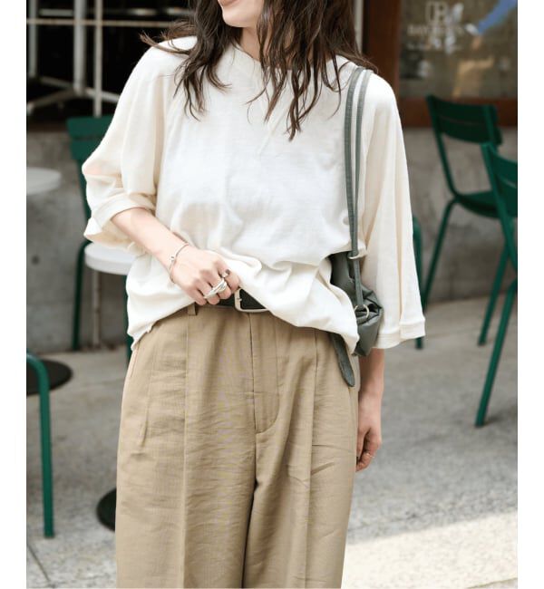 OUTDOOR PRODUCTS Usual Things「≪予約≫追加2 スラブストレッチ5SSスウェット」|Tシャツ・カットソー|ホワイト