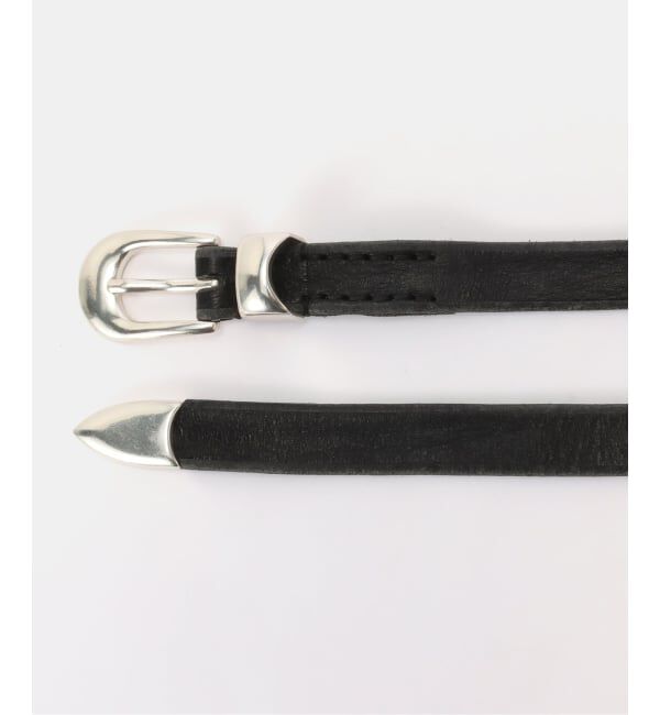 EYETHINK「OUR LEGACY 2 CM BELT Black 100」|ベルト|