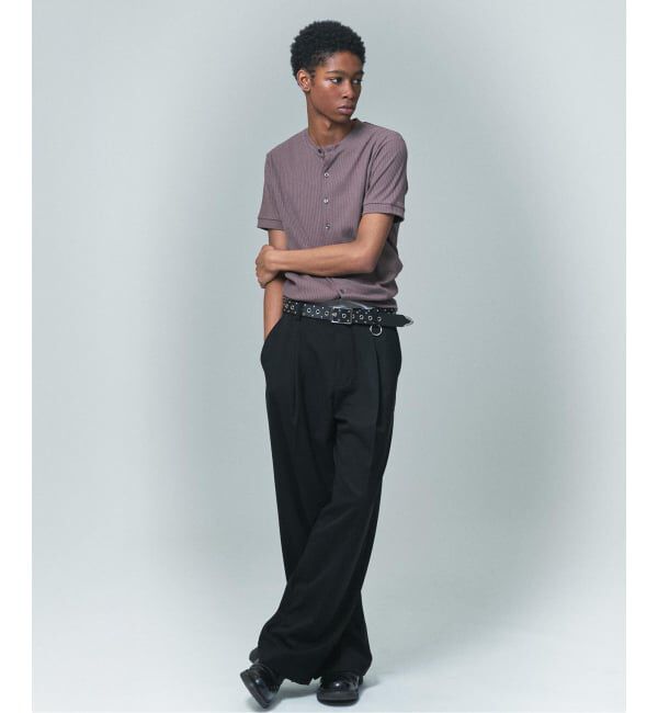 JOINT WORKS「NOCTO ARCHIVE/ノクト アーカイブ Collarless S/S  Cardigan」|カーディガン|