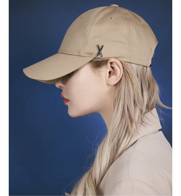 JOINT WORKS「≪追加3 ≫VARZAR/バザール Stud logo over fit ball cap VARZAR496」|キャップ・キャスケット|ベージュ