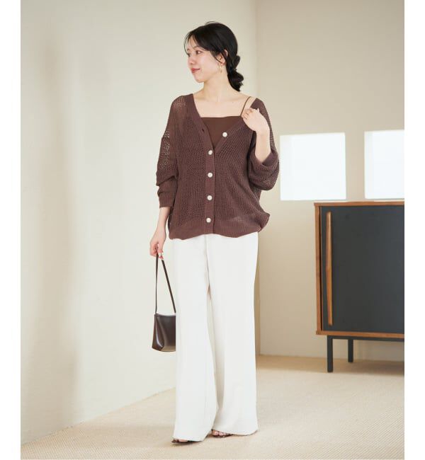 Plage「Semi flare パンツ」|スラックス|