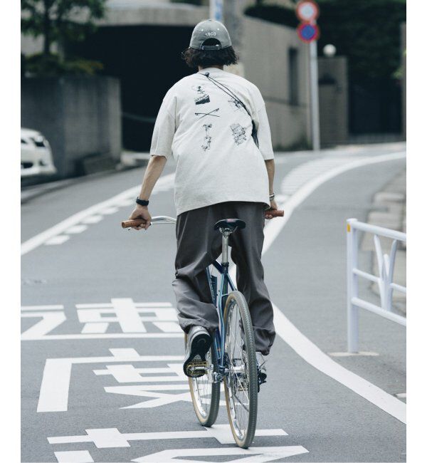 JOURNAL STANDARD relume「トロピカルポリ オーバー パンツ」|スラックス|