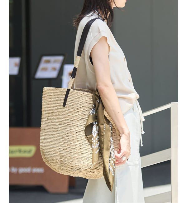 JOURNAL STANDARD「【MADE IN MADA /メイドインマダ】ALICE M LEATHER STRAP BAG」|かごバッグ|