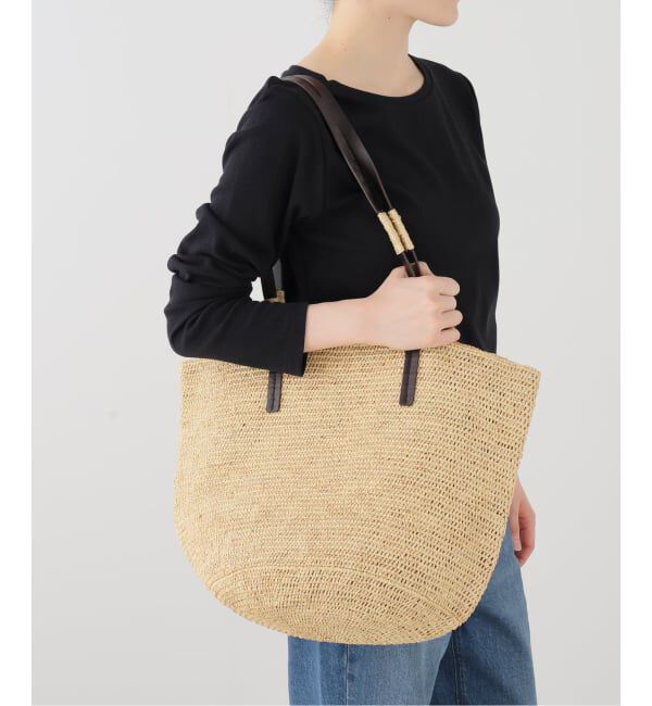 JOURNAL STANDARD「【MADE IN MADA /メイドインマダ】ALICE M LEATHER STRAP BAG」|かごバッグ|