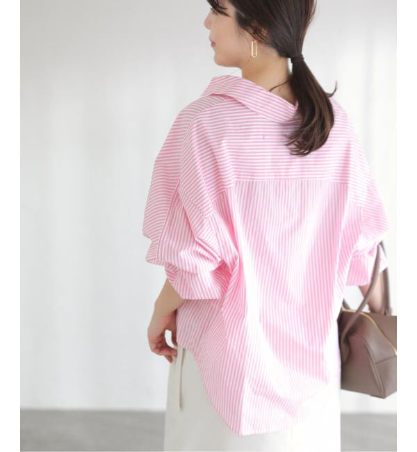  「【洗える】TICCA/ティッカ スキッパーシャツ」|シャツ・ブラウス|